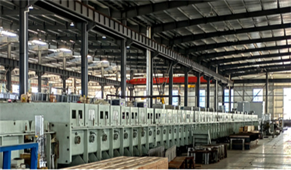 Coated glass production line
