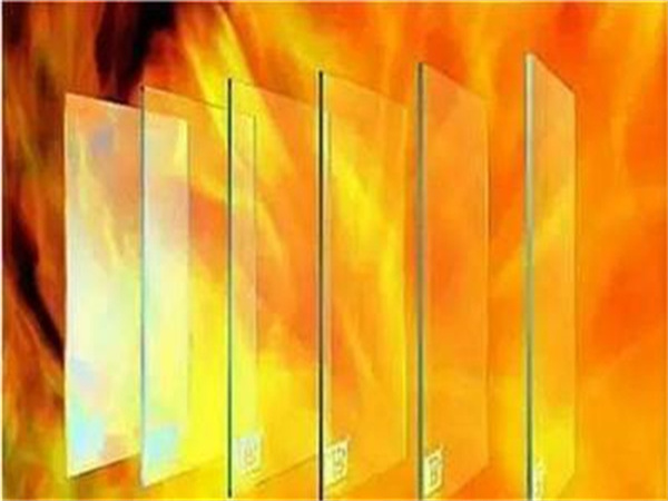 Fireproof glass