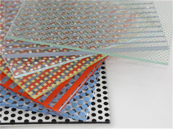 Color glazed glass